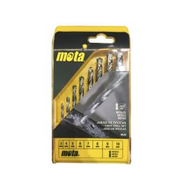 Mota Herramientas Mj8 Juego de 8 Brocas para Metal de Acero Rápido HSS Ø3-10mm, incluye Ø3,4,5,6,8,9,10mm, para Metales Ferrosos y No Ferrosos Precio: 17.5899999. SKU: S7917168