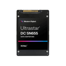 Western Digital Ultrastar DC SN655 61.44TB NVMe PCIe Gen4 U.3 ISE - WUS5EC1C1ESP7Y3 SSD para Servidor Precio: 9312.50000032. SKU: B1DBCTF5S7