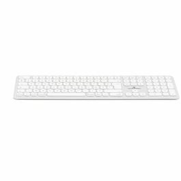 Teclado inalámbrico Bluetooth - BLUESTORK - MAC - Tamaño completo - Compatible con Mac - Blanco