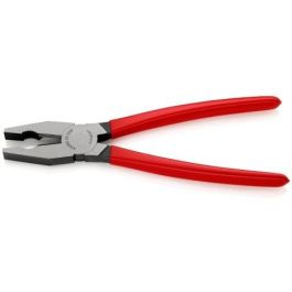 Knipex 03 01 250 Alicates Electricista Combinación Aislados para Cables y Tubos de 1.5cm, Acero/Plástico, Rojo, 250mm