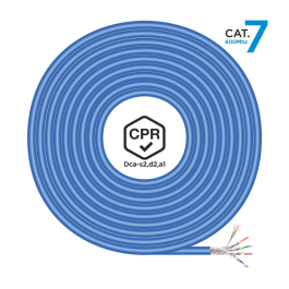 Bobina de Cable RJ45 SFTP AWG23 LSZH CPR Dca Aisens A146-0666 Cat.7/ 500m/ Azul Precio: 378.49999957. SKU: B1EN3N3B2G