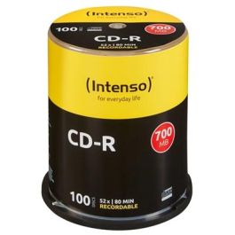 CD-R INTENSO 1001126 52x 700 MB (100 uds) Precio: 37.79000005. SKU: S0212375