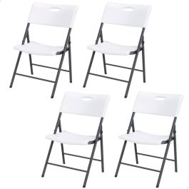 Silla Plegable Lifetime 4 Unidades 50 x 82,5 x 58 cm Silla Plegable Lifetime 4 Unidades 50 x 82,5 x 58 cm