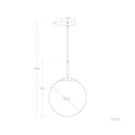SKD-P80034 Lámpara Colgante de Cristal Kropyvnytskyi para bombillas LED E27. Diseño único y elegante con cable ajustable para comedor, dormitorio, oficina.