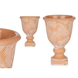 Copa Terracota Mediana Hojas 13X19,5 Ibergarden (8 Unidades)