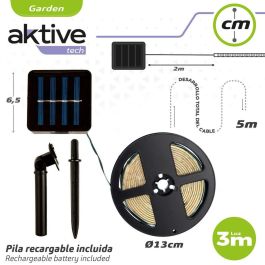 Tira de luces Aktive LED Multicolor Jardín 3 m (6 Unidades)