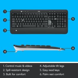 Logitech MK540 ADVANCED Wireless Keyboard and Mouse Combo Logitech MK540 ADVANCED Wireless Keyboard and Mouse Combo
