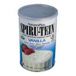 NATURES PLUS Batido de Proteínas Vegetales Spiru-Tein con Espirulina Vainilla 480g Sin Gluten Precio: 37.6899996. SKU: B16SAL8SFM