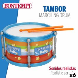 Tambor Bontempi 24 x 13 x 24 cm (6 Unidades) Tambor Bontempi 24 x 13 x 24 cm (6 Unidades)