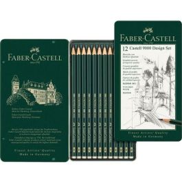 Faber castell lápices de dibujo 5b-5h 9000 design set 12 en estuche metálico Precio: 15.49999957. SKU: B17THC77J7