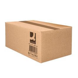 Caja Para Embalar Q-Connect Americana Ultrarresistente Carton Reciclado Canal Doble 7 mm Color Kraft 450x375x280 mm 15 unidades