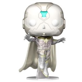 FUNKO Blister 4 Figuras POP Marvel WandaVision Exclusive: Scarlet Witch, Vision, Monica Rambeau, Agatha Harkness