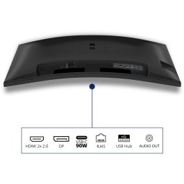 Philips 34B2U3600C Monitor 34" VA Curvo UWQHD 3440x1440 4ms 120Hz USB-C con KVM y Ethernet
