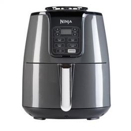 Ninja AF100EU Freidora de Aire 4 en 1, 3.8L, 1550W, Apto para Congelados, 4 Funciones: Freír, Asar, Recalentar, Deshidratar