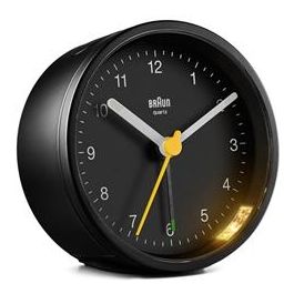Braun BC-12-B Reloj Despertador Clásico Analógico Negro con Movimiento Continuo Silencioso y Alarma Creciente Precio: 24.58999994. SKU: B1F4XNAYNN
