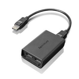 Lenovo Adaptador DisplayPort a Doble DisplayPort para Multi-Monitor, Compatible con ThinkCentre, Modos Expandido y Mosaico Precio: 175.49999962. SKU: B167PLET92