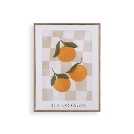 Lienzo Versa Naranja 2,2 X 40 X 30 CM Lienzo Versa Naranja 2,2 X 40 X 30 CM