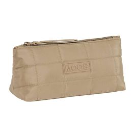 Safta Neceser Escolar Moos Capsula Camel 230x80x120 mm