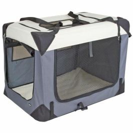 Kerbl Caja de transporte Journey 81 x 58 x 58 cm Gris / Beige KER4018653805985
