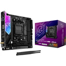 ASRock B850I Lightning WiFi Placa Base AM5 DDR5 Wi-Fi 6E mini ITX para AMD Ryzen 7000/8000/9000 Series Precio: 230.98999946. SKU: B1AXWMPMSK