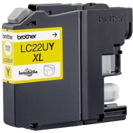 Brother LC22UY Cartucho de Tinta Original Amarillo - 1200 páginas - Para DCP-J785DW, MFC-J985DW