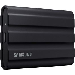 Samsung Portable T7 Shield 1TB USB 3.2 Gen2 Negro, SSD Externo MU-PE1T0S, 1050 MB/s, Resistente Polvo/Agua