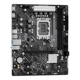 ASRock Placa Base B760M-H2/M.2 Intel LGA 1700 B760 DDR5 96GB HDMI+DP 4SATA 2M.2 5USB 3.2 1USB-C GBLAN Micro ATX 90-MXBN00-A0UAYZ