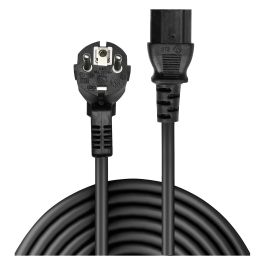 Lindy Cable de Alimentación Schuko 2 Pines a IEC C13, 3m, Negro