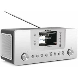 TechniSat 574 IR DigitRadio Radio Digital de Internet FM/DAB+ Plata