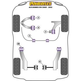 Powerflex PFR1-510 Silentblock Exterior Delantero Del Tirante Trasero