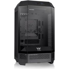 Thermaltake The Tower 300 Micro Torre PC Negra para Placas Base micro ATX/Mini-ITX con Ventana de Cristal Templado