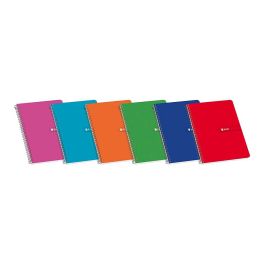 Cuaderno de tapa blanda enri espiral din a5 cuadriculado colores surtidos Precio: 2.6899994. SKU: S7912238