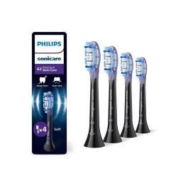 Philips HX9054/88 G3 - Pack 4 Cabezales de Cepillo Eléctrico Negro para Máxima Higiene Bucal