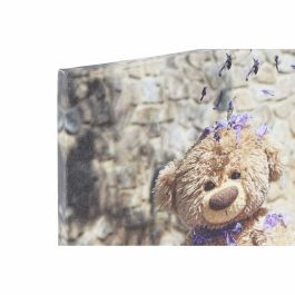 Cuadro DKD Home Decor S3018130 Oso Infantil (28 x 1,5 x 28 cm) (4 Unidades) Cuadro DKD Home Decor S3018130 Oso Infantil (28 x 1,5 x 28 cm) (4 Unidades)