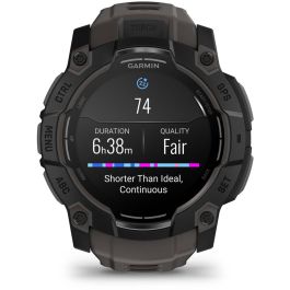 Garmin Instinct 3 AMOLED Smartwatch GPS Pantalla Táctil 1.3" 50mm Negro Silicona 416 x 416 Pixeles