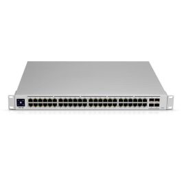 Ubiquiti UniFi Pro Switch Gestionado L2/L3 con 48 Puertos PoE Gigabit Ethernet (10/100/1000) Montaje en Rack 1U Plata Ubiquiti UniFi Pro Switch Gestionado L2/L3 con 48 Puertos PoE Gigabit Ethernet (10/100/1000) Montaje en Rack 1U Plata