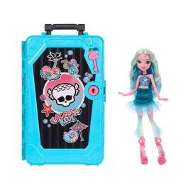 Mattel Muñeca Monster High Skulltimate Secrets Series 7 Lagoona Blue con más de 19 sorpresas