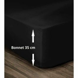 Lovely Home Sábana Ajustable 100% Algodón 54 Hilos 180x200 cm Gorra 35 cm Negra para Cama Doble Precio: 24.99839309. SKU: S7105389