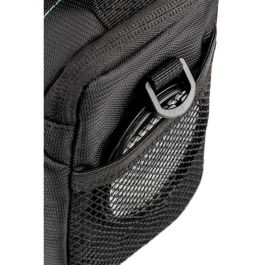 Rivacase 7412 - Bolsa de Hombro para Cámara Réflex, 3 Compartimentos, Verde/Negro, Compatible con Pentax K-3 Kit/Nikon 1 AW1