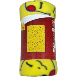 Pokemon POK3700891714150 Manta Caras de Pikachu 100 x 140 cm