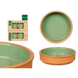 Set 4 Cazuelas Barro 16 Cm Color Verde La Dehesa (6 Unidades)