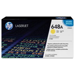 HP Tóner CE262A 648A Yellow Amarillo para Impresoras LaserJet Compatible y Original Precio: 345.95000011. SKU: S8409691