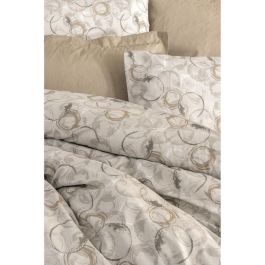 ASI8684282420521 Juego de cama 1 funda nórdica 220x240 cm + 2 fundas almohada 60x60 cm 100% algodón Beige ASI8684282420521 Juego de cama 1 funda nórdica 220x240 cm + 2 fundas almohada 60x60 cm 100% algodón Beige