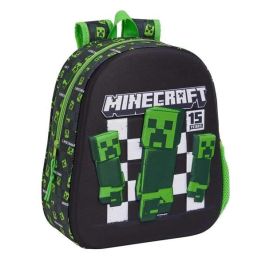 Mochila 3D minecraft 27x33x10cm Precio: 7.99000026. SKU: B183PE72X9