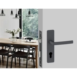 Yale Y60K-A50/N Cerradura empotrable con orificio para cilindro, eje 50mm, caja 148mm para puerta de entrada, servicio y locales sensibles