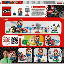 Lego Mario Kart 72043 Mario Kart interactivo y kart estándar - Juguete para niños a partir de 7 años