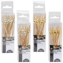 Saveur et Degustation Juego De 24 Pinchos Industriel 12 cm