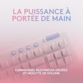 Logitech G G713 Teclado Gaming Táctil Mecánico GX Brown con Cable, Reposamuñecas, Compacto, Niebla Blanca