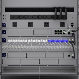 Ubiquiti Switch Layer 3 Etherlighting™ 24 Puertos 400W PoE++. 8x 2.5 GbE PoE++, 16x GbE RJ45 (PoE+/++), 2x 10G SFP+ Ubiquiti Switch Layer 3 Etherlighting™ 24 Puertos 400W PoE++. 8x 2.5 GbE PoE++, 16x GbE RJ45 (PoE+/++), 2x 10G SFP+
