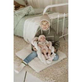 Muñecas Arias Muñeca Zoe Elegance 42 cm Rosa con Cojín (Cuerpo Vinilo, Niña)